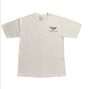 Vintage Corvette Pocket Embroidered Medium T Shirt